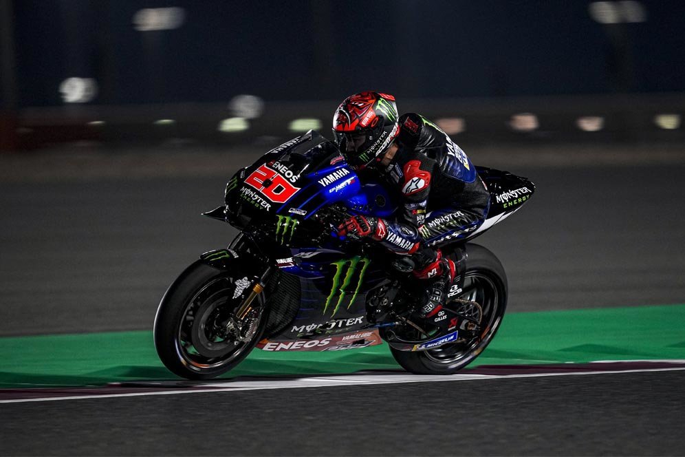 Fabio Quartararo Tercepat pada Hari Kedua Uji Coba Pramusim MotoGP Qatar