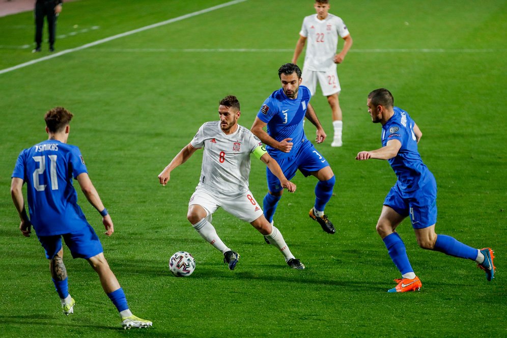 Hasil Pertandingan Spanyol vs Yunani Skor: 1-1