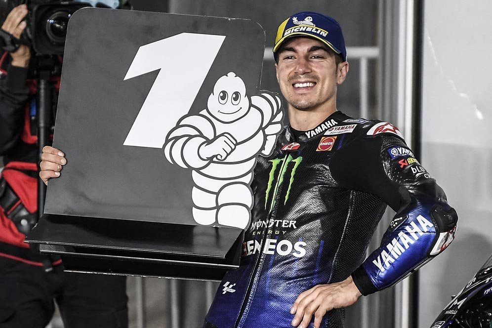 Garang di Qatar, Maverick Vinales Tak Sabar Balapan di Sirkuit 'Rollercoaster'