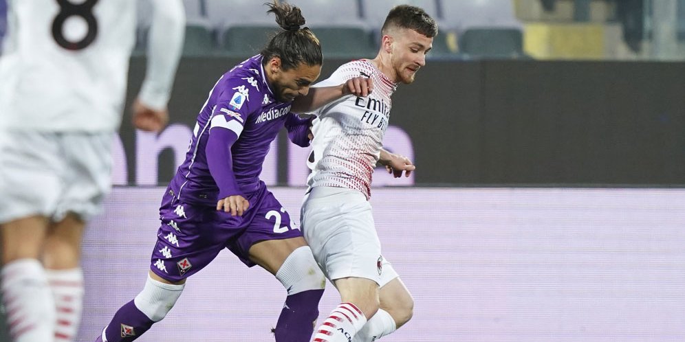 AC Milan Balikkan Skor Lawan Fiorentina, Fans Rossoneri Girang Lihat Bennacer