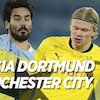 Data dan Fakta Liga Champions: Borussia Dortmund vs Manchester City