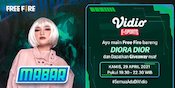 Jadwal dan Live Streaming MABAR Free Fire Bersama Diora Dior di Vidio, 29 April 2021