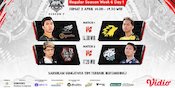 Jadwal MPL Season 7, Jumat 2 April 2021 di Vidio: Ada Alter Ego vs EVOS Legends Jadwal MPL Season 7, Jumat 2 April 2021 di Vidio: Ada Alter Ego vs EVOS Legends
