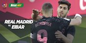 Jadwal dan Live Streaming Real Madrid vs Eibar di Vidio, 3 April 2021