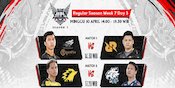 Jadwal MPL Season 7, Minggu 11 April 2021 di Vidio: RRQ Hoshi Jaga Asa ke Playoff Jadwal MPL Season 7, Minggu 11 April 2021 di Vidio: RRQ Hoshi Jaga Asa ke Playoff