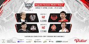 Jadwal MPL Season 7 Pekan ke-6 di Vidio, Jumat 9 April 2021: Ada Alter Ego vs BTR