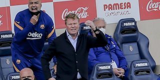 Pelatih Barcelona, Ronald Koeman (c) AP Photo