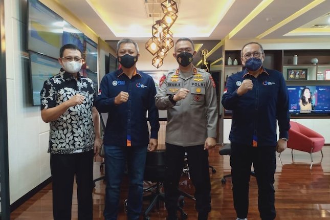 Audiensi PT Liga Indonesia Baru dan Kepolisian Republik Indonesia (c) PT LIB