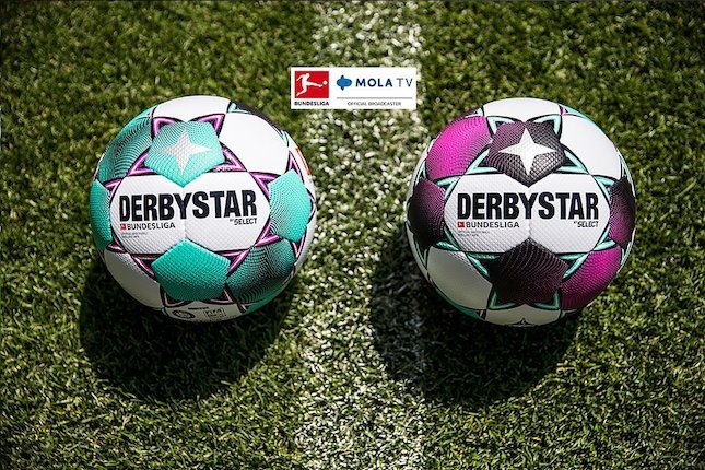 Bola resmi Bundesliga 2020-2021, Derbystar. (c) Bundesliga