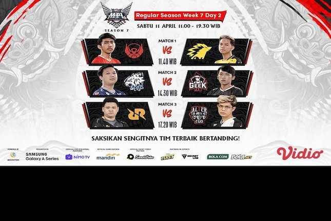 Jadwal MPL Season 7 di Vidio