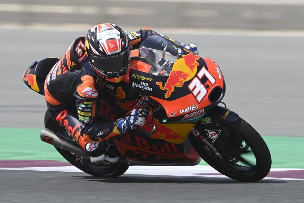 Hasil Pemanasan Moto3 Algarve: Pedro Acosta Tercepat, Dennis Foggia Ketiga