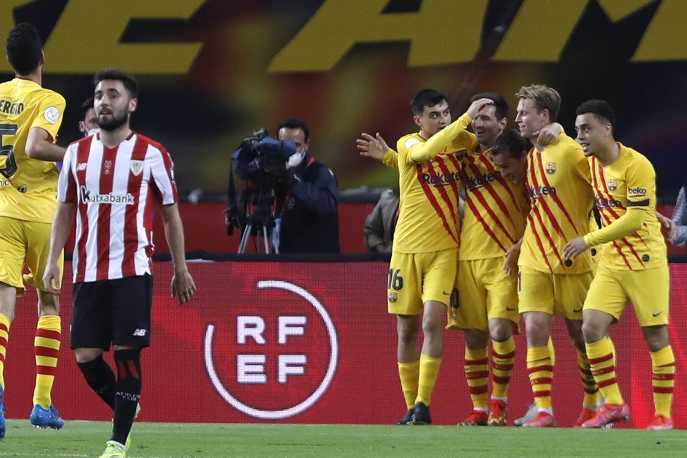 Hasil Pertandingan Athletic Bilbao vs Barcelona: Skor 0-4