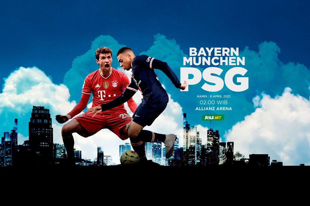 Link Live Streaming Bayern Munchen vs PSG di Vidio, 8 April 2021