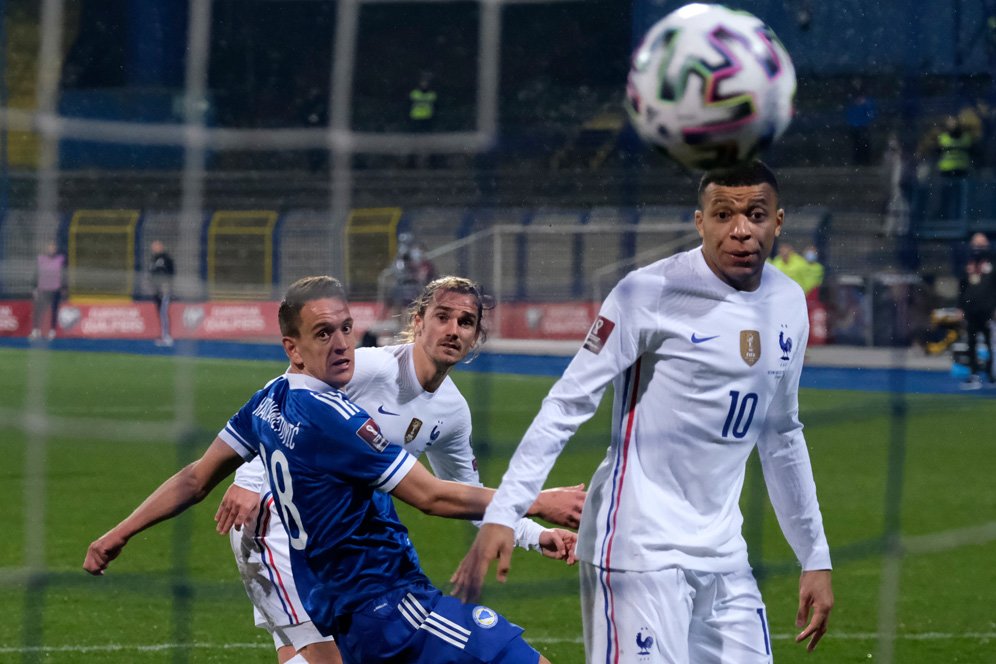 Man of the Match Bosnia-Herzegovina vs Prancis: Antoine Griezmann