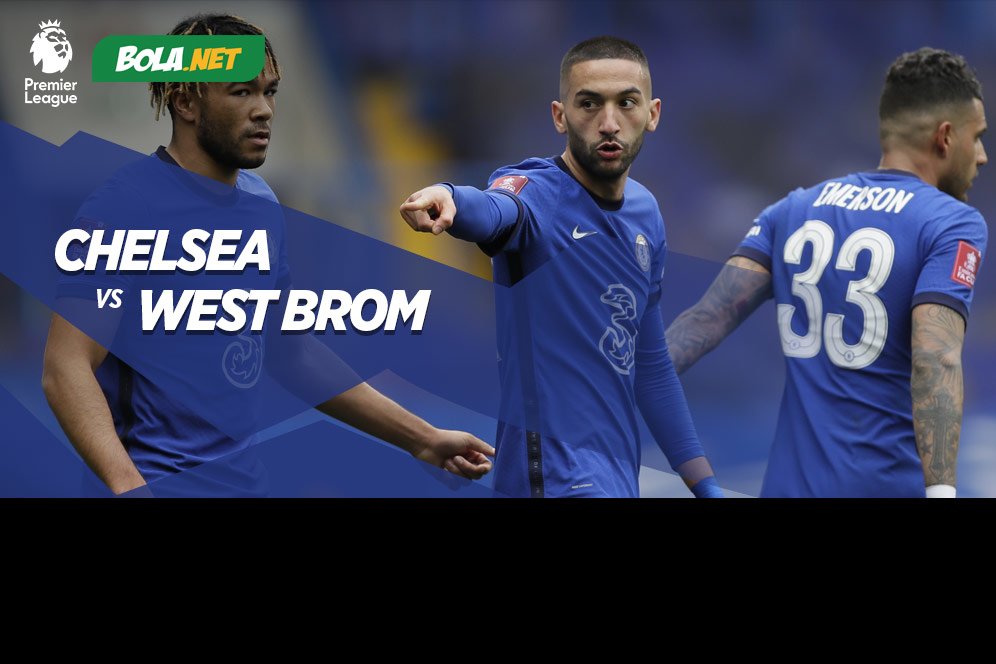 Jadwal dan Live Streaming Chelsea vs West Brom di Mola TV, 3 April 2021