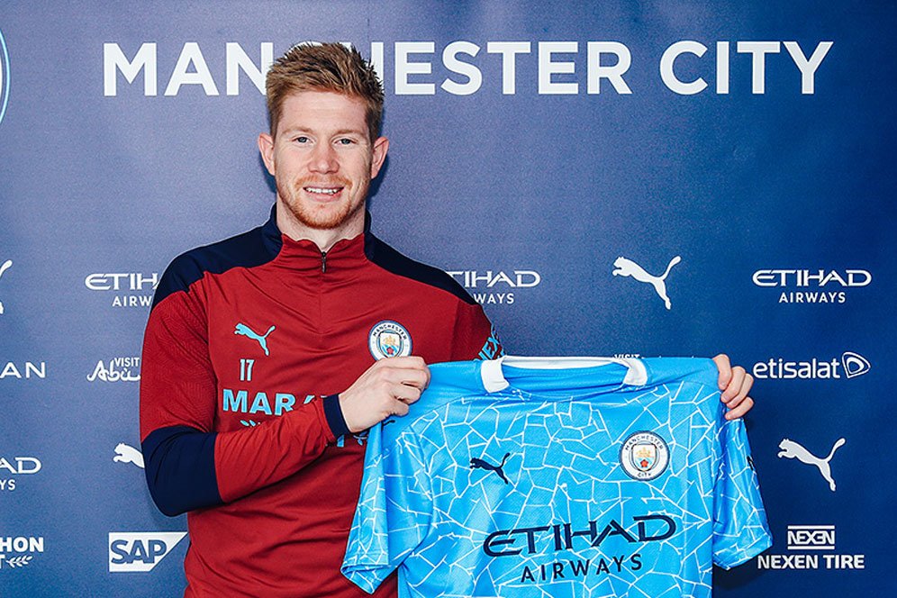 Manchester City Resmi Perpanjang Kontrak Kevin De Bruyne