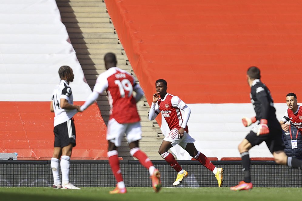 Man of the Match Arsenal vs Fulham: Eddie Nketiah