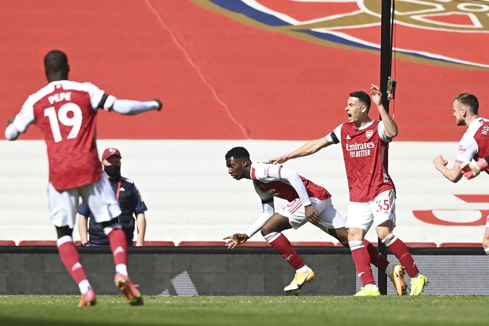 Curhatan Nketiah Usai Cetak Gol Bagi Arsenal Lawan Fulham: Senang Tapi Kecewa