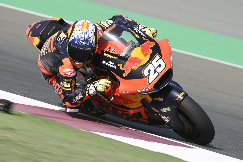 Hasil FP2 Moto2 Doha: Raul Fernandez Pimpin Fabio di Giannantonio