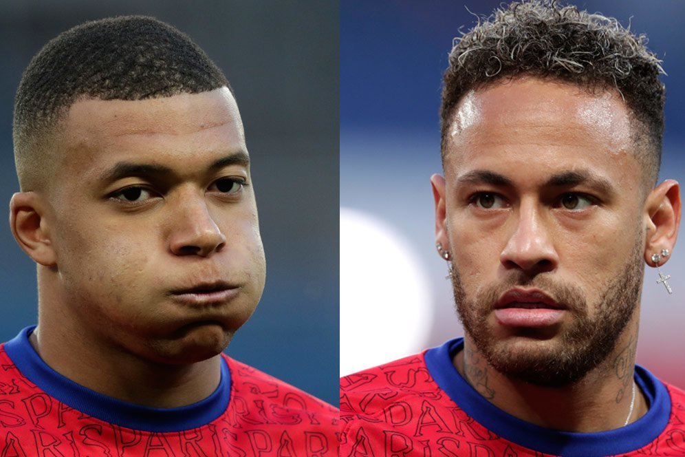 Tak Berkutik Hadapi Bek Manchester City, Neymar dan Kylian Mbappe Banjir Ejekan dari Netizen