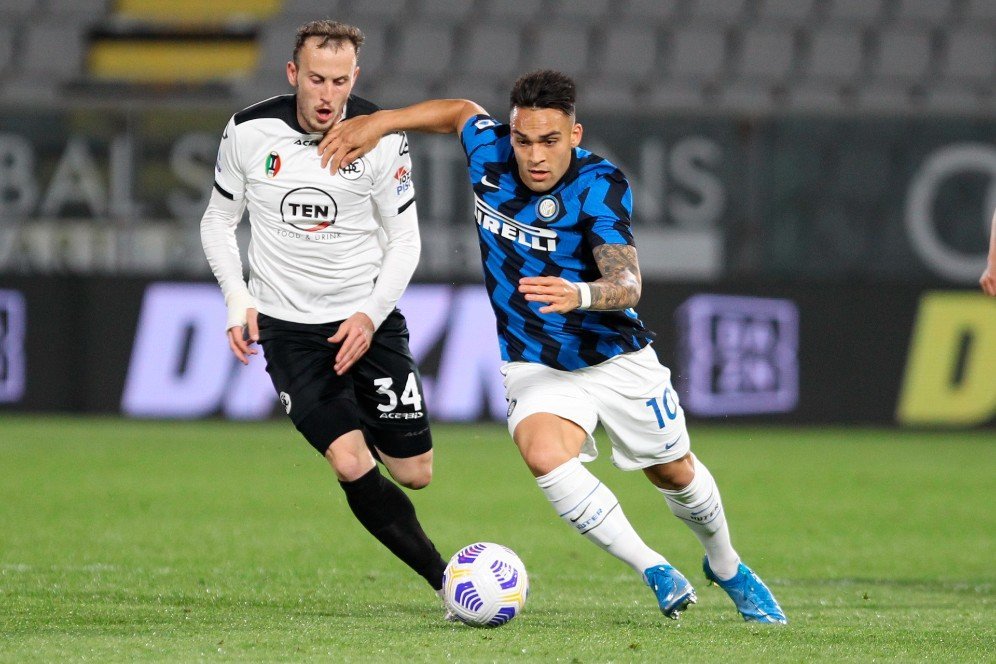 Man of the Match Spezia vs Inter Milan: Lautaro Martinez