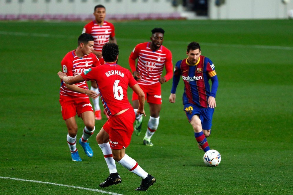 Man of the Match Barcelona vs Granada: Lionel Messi