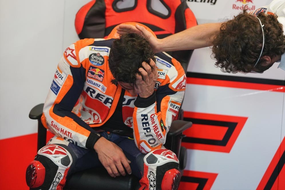 Marc Marquez Terharu Finis di Portimao, Bagai Main Sepak Bola dengan Senior