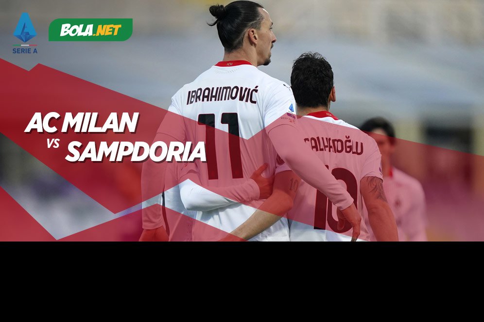 Jadwal dan Live Streaming AC Milan vs Sampdoria di Vidio, 3 April 2021
