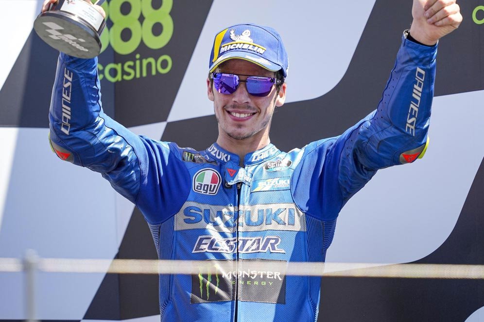 Akhirnya Naik Podium, Joan Mir Belum Kepikiran Pertahankan Gelar MotoGP