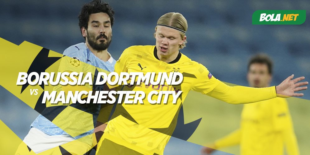Prediksi Borussia Dortmund vs Manchester City 15 April 2021
