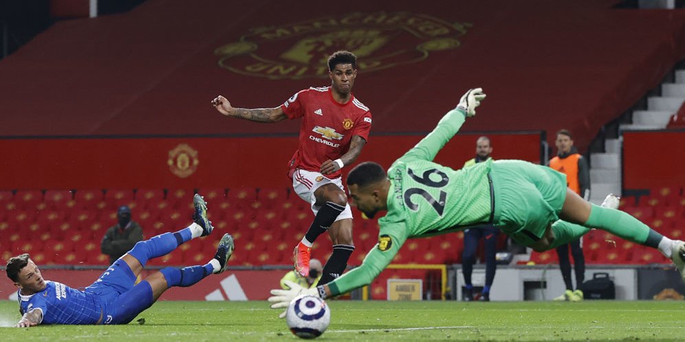 Hasil Pertandingan Manchester United vs Brighton: Skor 2-1