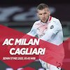 Link Live Streaming AC Milan vs Cagliari di Vidio, 17 Mei 2021