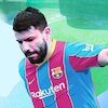 Aguero Resmi ke Barcelona, Netizen: Pemain yang Sudah Habis Pergi ke Klub yang Sudah Habis