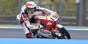 Hasil Pemanasan Moto3 Le Mans: Diguyur Hujan, Andi Gilang Tercepat