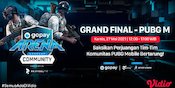 Yuk Nonton Live Streaming Final GoPay Arena Level Up Community PUBGM di Vidio Hari Ini