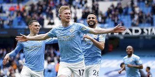 Pemain Manchester City, Kevin De Bruyne (c) AP Photo