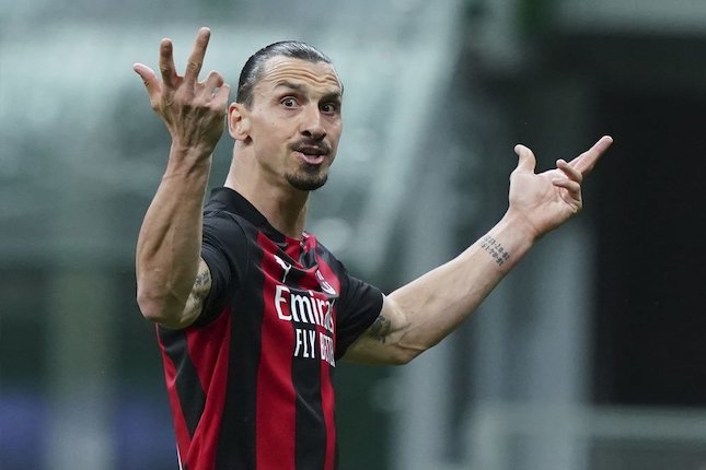 Penyerang AC Milan, Zlatan Ibrahimovic (c) AP Photo