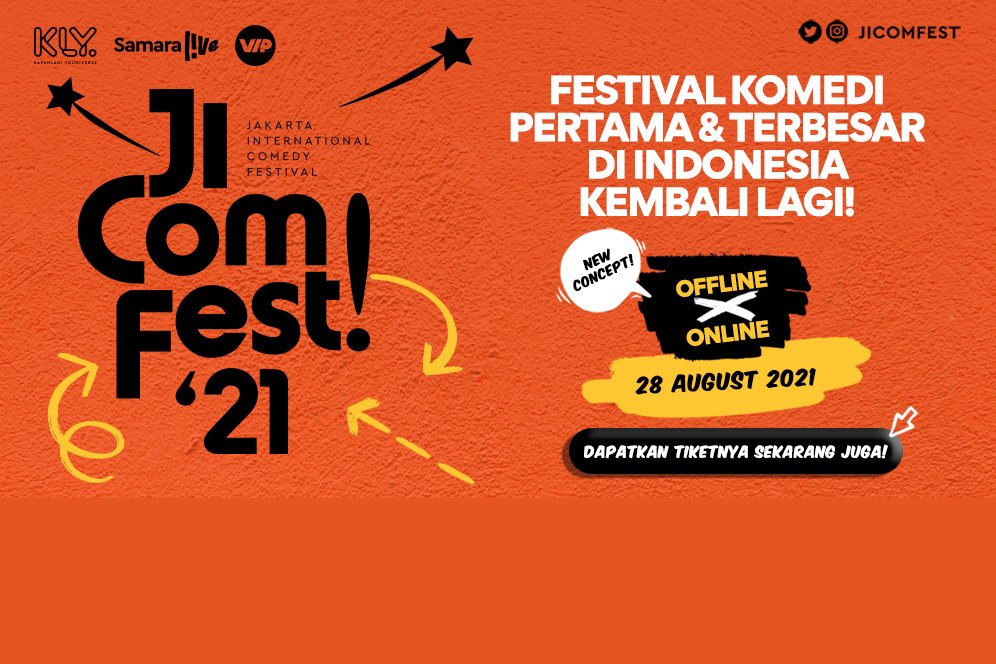 Penjualan Tiket Jicomfest 2021 Sudah Dibuka, Ini Cara Mendapatkannya!