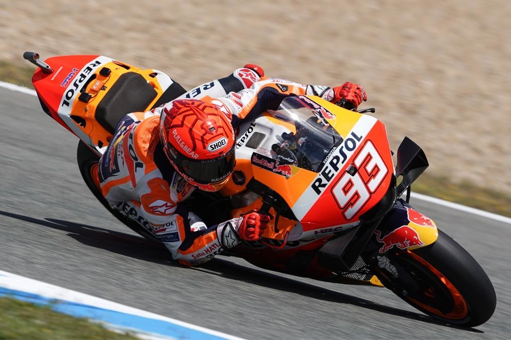 Marc Marquez Sempat Hilang Ingatan usai Jatuh di FP3 MotoGP Jerez