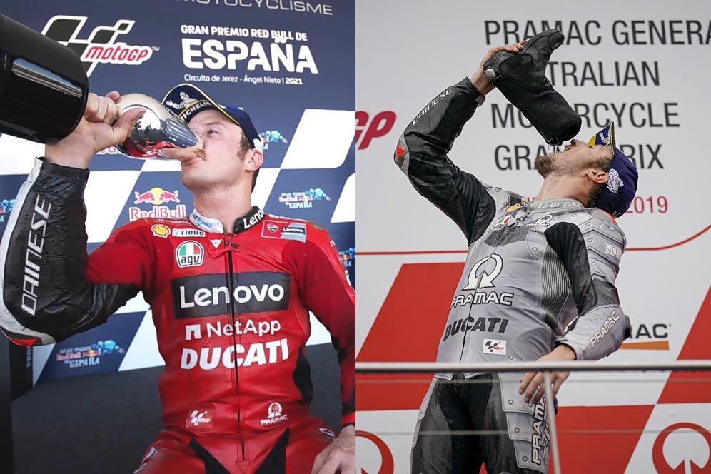 Gara-Gara Fabio Quartararo, Jack Miller Menolak 'Shoey' di Podium MotoGP