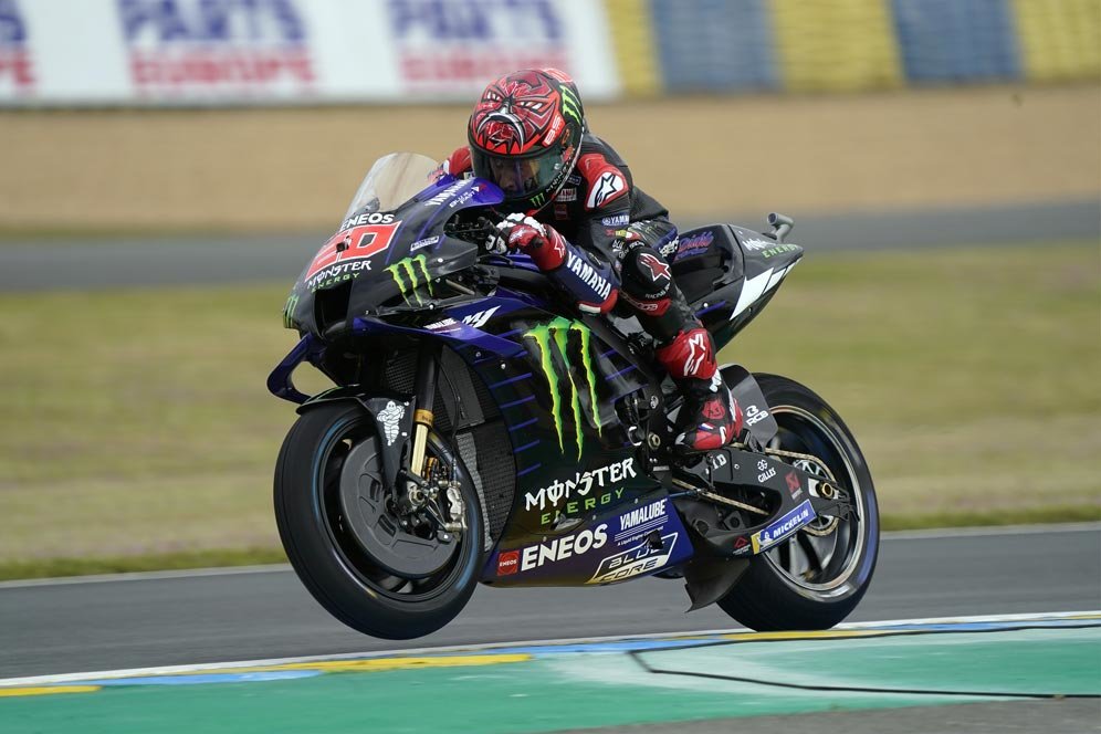 Hasil FP4 MotoGP Le Mans: Fabio Quartararo Terdepan