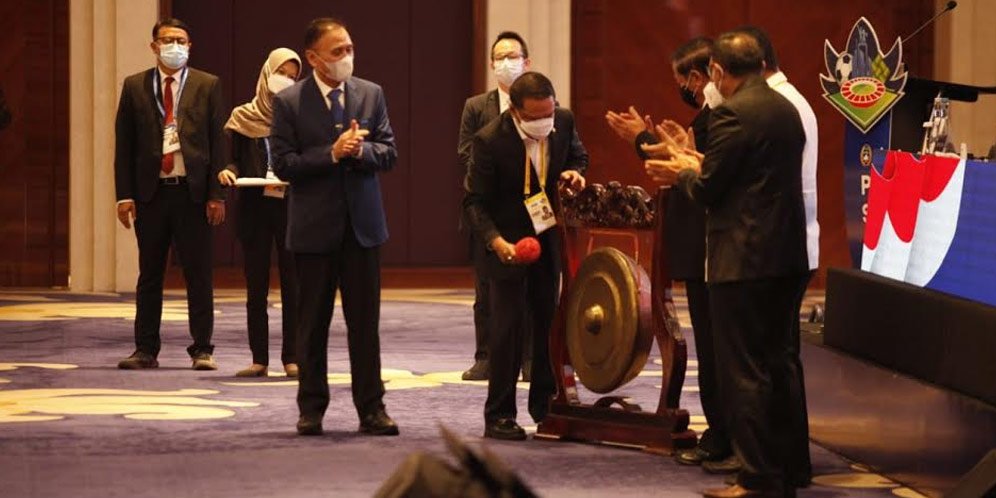 Menpora Buka Kongres Tahunan PSSI, Semua Voters Hadir