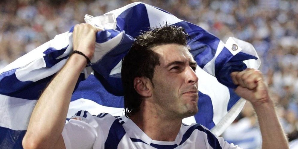 Legenda Piala Eropa Theodoros Zagorakis Dewa Kesuksesan Yunani Di Euro 2004 Bola Net