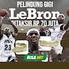 Wow, Pelindung Gigi LeBron James Nilainya Rp70 Jutaan!