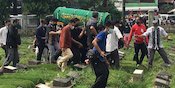 Mendiang Legenda Bulu Tangkis Markis Kido Dimakamkan di TPU Kebon Nanas