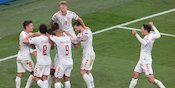 Hasil Euro 2020 Rusia vs Denmark: Skor 1-4