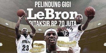 Wow, Pelindung Gigi LeBron James Nilainya Rp70 Jutaan! Wow, Pelindung Gigi LeBron James Nilainya Rp70 Jutaan!