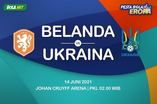 Euro 2020, Belanda vs Ukraina (c) Bola.net