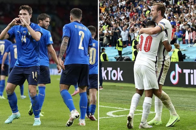 Final euro 2021 italia vs inggris