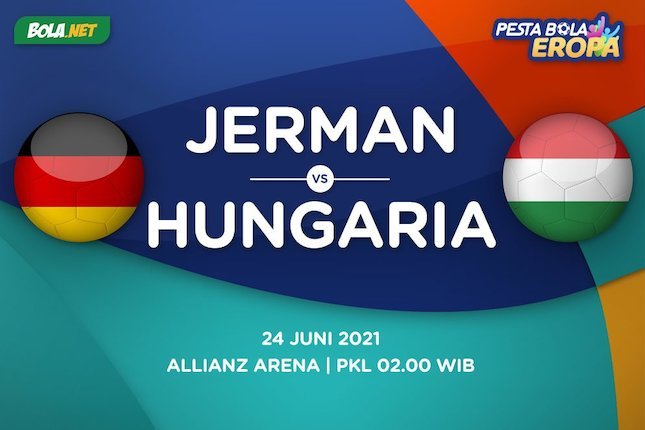 Euro 2020, Jerman vs Hungaria (c) Bola.net